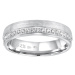 Silvego Snubní stříbrný prsten Paradise pro ženy QRGN23W 56 mm