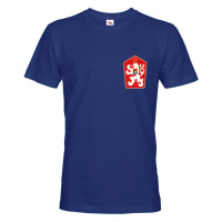 Pánské retro tričko s potlačou Znak ČSSR