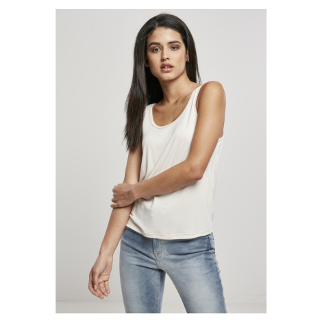 Ladies Modal Loose Top Whitesand