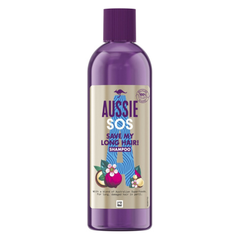 Aussie SOS Save My Lengths šampon pro poškozené vlasy 290 ml