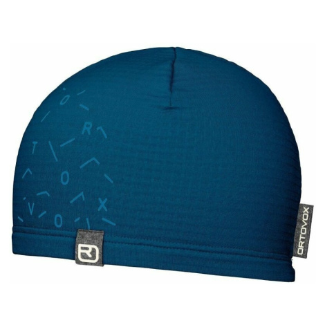 Ortovox Fleece Light Grid Beanie Petrol Blue Čepice