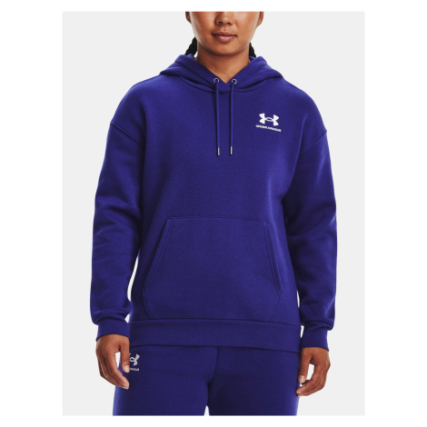 Under Armour Essential Fleece Hoodie W 1373033-468 - blue