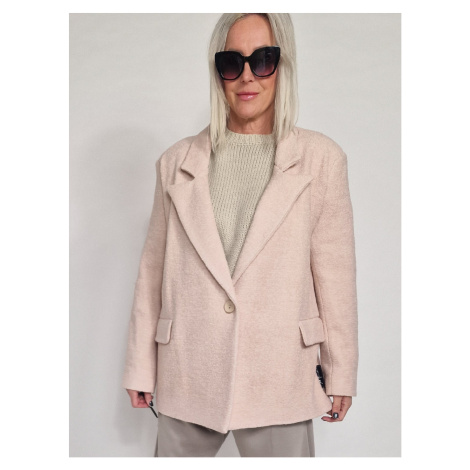 Béžová dámská saka