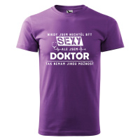 DOBRÝ TRIKO Pánské tričko s potiskem Sexy doktor