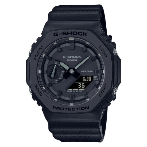 Casio G-Shock Original Carbon Core Guard GA-2140RE-1AER 40th Anniversary REMASTER BLACK (619)