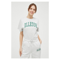 Bavlněné tričko Ellesse šedá barva, SGR17859-LIGHTGREY