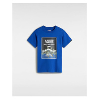 VANS Little Kids Print Box T-shirt Little Kids Blue, Size
