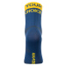 Unisex ponožky Silvini Orato tmavě modrá/žlutá