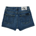 Calvin Klein Jeans RELAXED HR SHORT MID BLUE Modrá