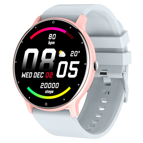 SMARTWATCH UNISEX GRAVITY GT1-5 - PULSOMETR, VLASTNÍ ŠTÍTY (sg015e)