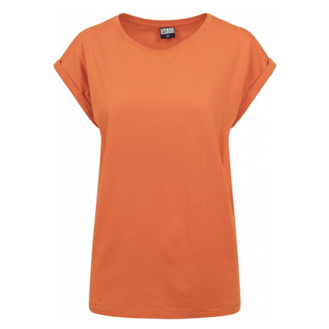 Tričko Urban Classics Ladies Extended Shoulder Tee - rust orange