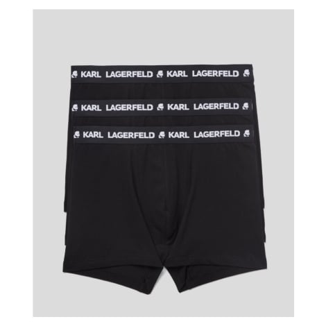 Spodní prádlo karl lagerfeld logo trunk set black