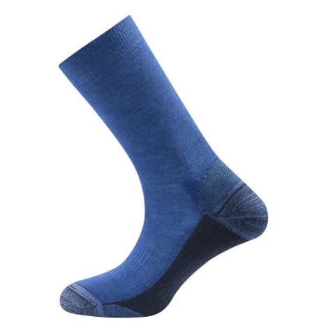 Pánské středně teplé vlněné ponožky Devold Multi Medium modrá