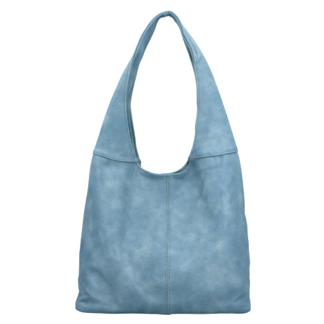 Elegantní dámská kabelka přes rameno Dabria, světle modrá