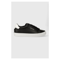 Sneakers boty Calvin Klein VULC LACE UP - DIAMOND FOXING černá barva, HW0HW01865