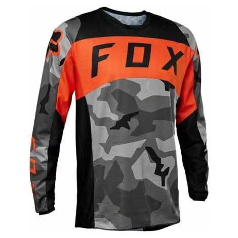 FOX 180 Bnkr Jersey Grey Camo Motokrosový dres