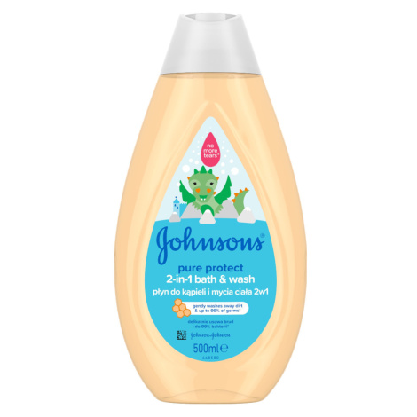 Johnson's Baby Pure Protect Koupel a mycí gel 2v1 500 ml Johnson & Johnson