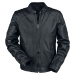 Gipsy Cave Slim Fit W18 Lanov Kožená bunda černá