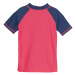 COLOR KIDS-T-shirt W. Print, diva pink Růžová
