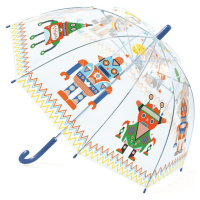 Djeco Krásný designový deštník Roboti