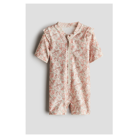 H & M - Jednodílné plavky's UPF 50 - béžová H&M