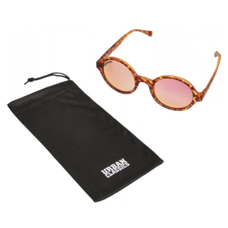Sunglasses Retro Funk UC - brown leo/rosé Urban Classics