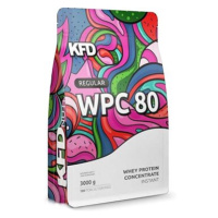 KFD 80% WPC protein 3000 g, mléčný karamel, regular+