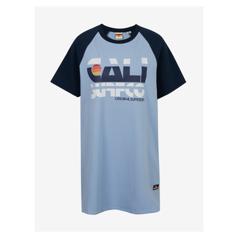 Superdry Šaty Cali Surf Raglan Tshirt Dress - Dámské