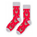 Steven 136-100 červené Pánské ponožky