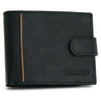 Pánská kožená peněženka Elegant Joel, černá