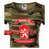Dámské retro tričko se lvem a znakem ČSSR - doprava jen 46 Kč