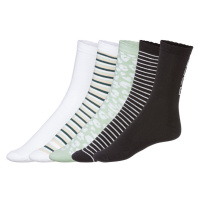 esmara® Dámské ponožky s BIO bavlnou, 5 párů (mintová/bílá/béžová/hnědá/černá)