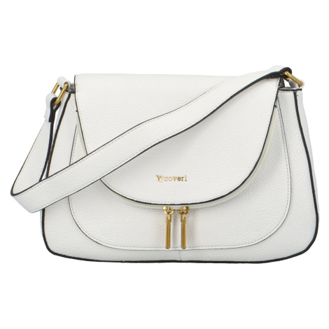 Stylová dámská crossbody Berthilda, bílá Coveri