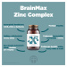 BrainMax Zinc Complex, Zinek, Měď, Selen, Bio Kurkuma, 100 rostlinných kapslí