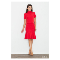 Dámská sukně model 20143810 Červená - Figl