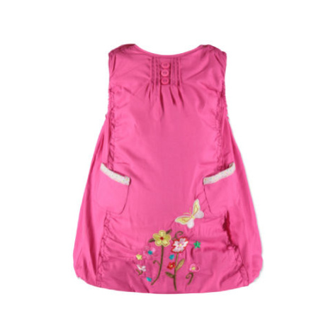 EDITION4Babys Girls Balónové šaty růžové