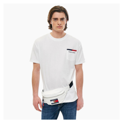 Tommy Hilfiger pánské bílé tričko Back