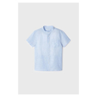 Mayoral chlapecká lněná košile s mao límečkem 3161 - 062