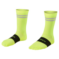 Trek Race Reflective Crew Cycling Sock žlutá