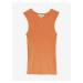 Oranžová dámská svetrová vesta Marks & Spencer