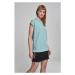 Tričko Urban Classics Ladies Extended Shoulder Tee - bluemint