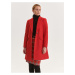 Červený dámský kabát TOP SECRET