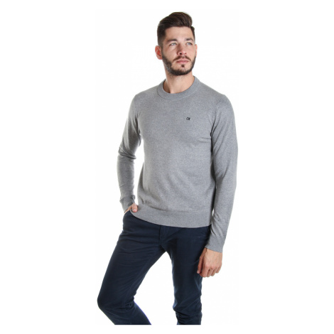 Calvin Klein pánský šedý svetr