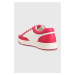 Kožené sneakers boty Lauren Ralph Lauren HAILEY II růžová barva, 802904469004