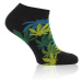 Pánské ponožky Italian Fashion S168S Chill Černo-zelená