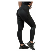Nebbia High Waist Leggings INTENSE Mesh Black Fitness kalhoty