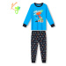 Chlapecké pyžamo - KUGO MP3778, petrol / světle modrá Barva: Petrol