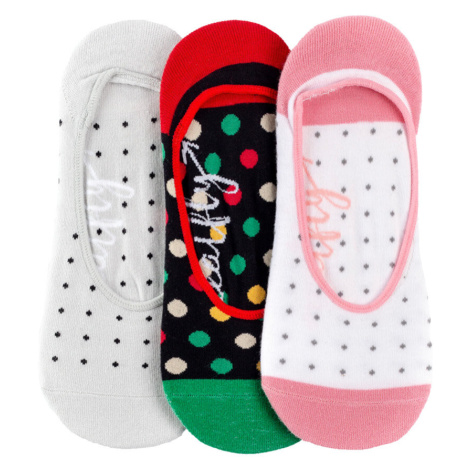 Meatfly ponožky Low socks - Triple pack J/ Multicolor 1 | Mnohobarevná