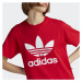 Dámské triko s krátkým rukávem ADIDAS ORIGINALS TREFOIL TEE-IK4038-better scarlet