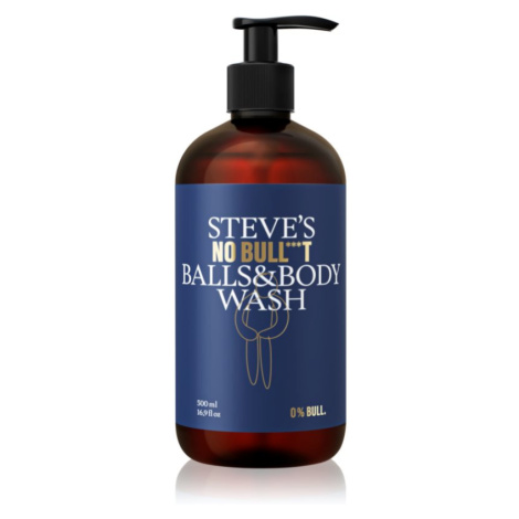 Steve's No Bull***t Balls and Body Wash energizující sprchový gel 500 ml